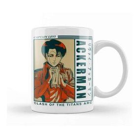 Baskı Dükkanı Levi Ackerman Retro Kupa