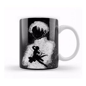 Baskı Dükkanı Levi Ackerman Silhouette Kupa