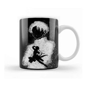 Baskı Dükkanı Levi Ackerman Silhouette Kupa
