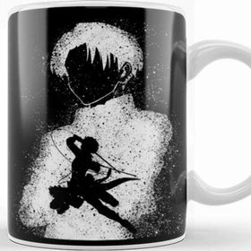 Baskı Dükkanı Levi Ackerman Silhouette Kupa