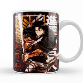 Baskı Dükkanı Levi Ackerman Titan Captian Kupa