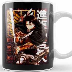 Baskı Dükkanı Levi Ackerman Titan Captian Kupa