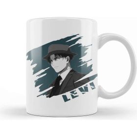 Baskı Dükkanı Levi Attack on Titan Levi Ackerman in Suit Kid Gang Kupa