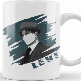 Baskı Dükkanı Levi Attack on Titan Levi Ackerman in Suit Kid Gang Kupa