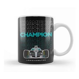 Baskı Dükkanı Lewis Hamilton Champion 01 Kupa