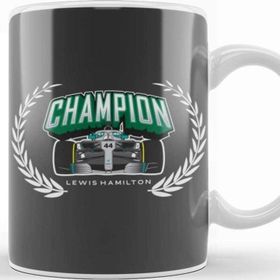 Baskı Dükkanı Lewis Hamilton Champion Kupa