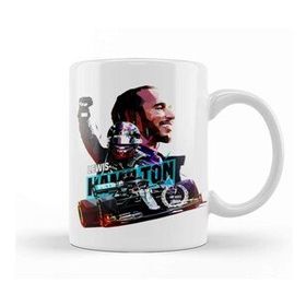 Baskı Dükkanı Lewis Hamilton F1 Legend 44 Kupa