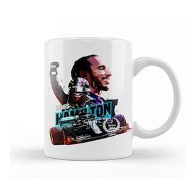 Baskı Dükkanı Lewis Hamilton F1 Legend 44 Kupa