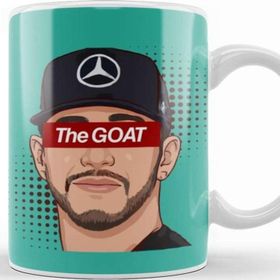Baskı Dükkanı Lewis Hamilton Goat Kupa