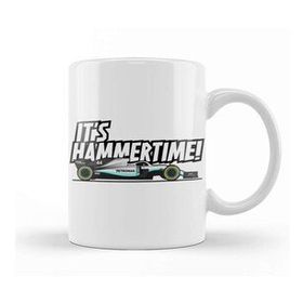 Baskı Dükkanı Lewis Hamilton It's Hammer Time Kupa