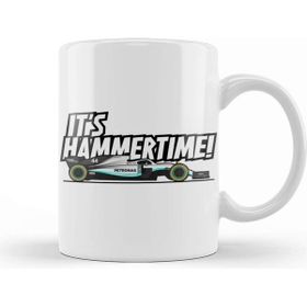 Baskı Dükkanı Lewis Hamilton It's Hammer Time Kupa