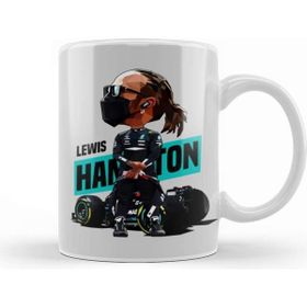 Baskı Dükkanı Lewis Hamilton Tooned Hamilton Kupa