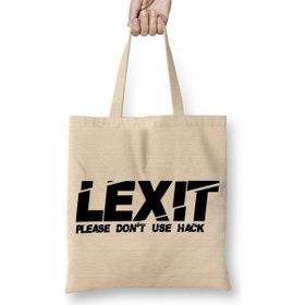 Baskı Dükkanı Lexit Bez Uzun Saplı Krem Rengi Çanta