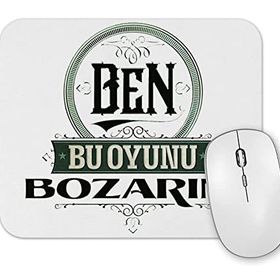 Baskı Dükkanı Leyla ile Mecnun Ben Bu Oyunu Bozarım Mouse Pad