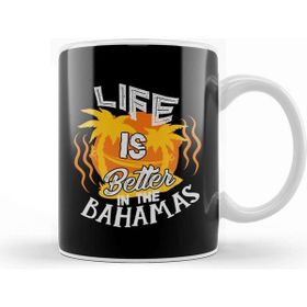 Baskı Dükkanı Life Is Better In The Bahamas Beach Vacation Kupa
