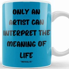 Baskı Dükkanı Life Quotes Style Lover Sayings Words Gfs Novalis Kupa