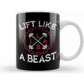 Baskı Dükkanı Lift Like A Beast Weightlifting Powerlifting Gym Kupa