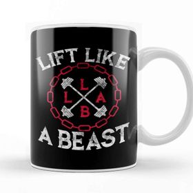 Baskı Dükkanı Lift Like A Beast Weightlifting Powerlifting Gym Kupa