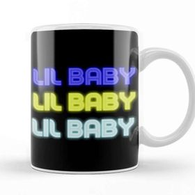 Baskı Dükkanı Lil Baby Logo Merch Kupa