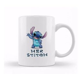 Baskı Dükkanı Lilo And Stitch Her Stitch Kupa