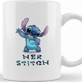 Baskı Dükkanı Lilo And Stitch Her Stitch Kupa