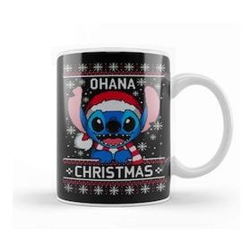 Baskı Dükkanı Lilo And Stitch Ohana Christmas Ugly Sweater Kupa