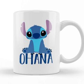 Baskı Dükkanı Lilo And Stitch Stitch Ohana Kupa
