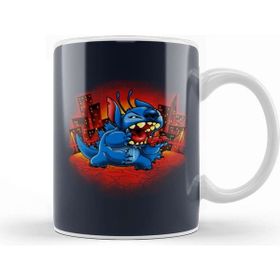 Baskı Dükkanı Lilo And Stitch Stitchzilla Kupa