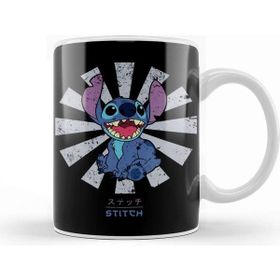 Baskı Dükkanı Lilo & Stich Retro Japanese Kupa