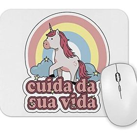 Baskı Dükkanı Lion Cuida Da Sua Vida Mouse Pad