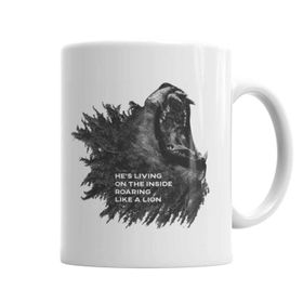 Baskı Dükkanı Lion of Judah 2 Sihirli Porselen Kupa