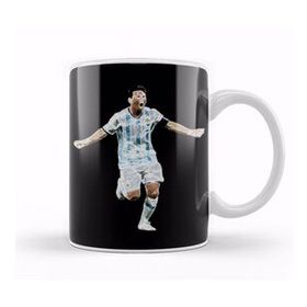 Baskı Dükkanı Lionel Messi Argentina Champion Kupa