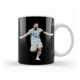 Baskı Dükkanı Lionel Messi Argentina Champion Kupa