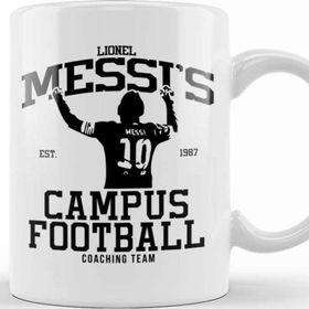Baskı Dükkanı Lionel Messi Messi's Campus Football Coaching Team Kupa