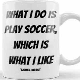 Baskı Dükkanı Lionel Messi Quotes Gifts Kupa