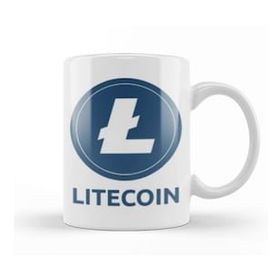 Baskı Dükkanı Litecoin To The Moon Logo Kupa