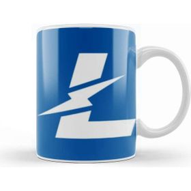 Baskı Dükkanı Litecoin To Tthe Moon Logo Kupa