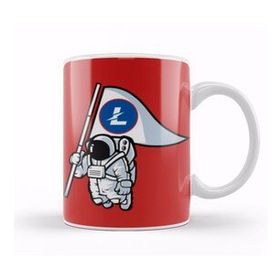 Baskı Dükkanı Litecointothe Moon Logo Kupa