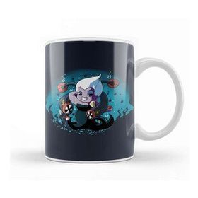 Baskı Dükkanı Little Mermaid Deep Deep Sea Trainer Kupa