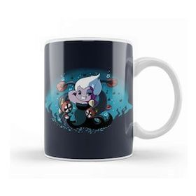 Baskı Dükkanı Little Mermaid Deep Deep Sea Trainer Kupa