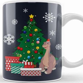 Baskı Dükkanı Littlefoot Around The Christmas Tree Land Before Time Kupa