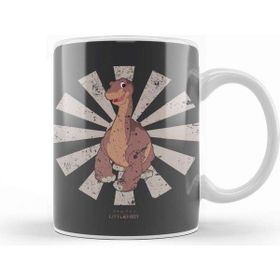 Baskı Dükkanı Littlefoot Retro Japanese Land Before Time Kupa