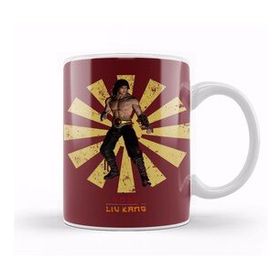 Baskı Dükkanı Liu Kang Retro Japanese Mortal Komba Kupa