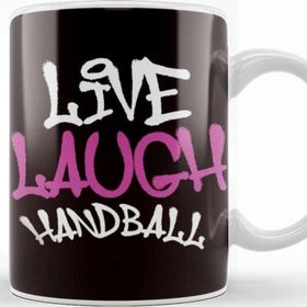 Baskı Dükkanı Live Handball Love Handballer Ball Sports Player Team Coach Kupa