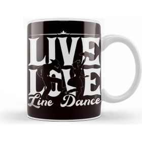 Baskı Dükkanı Live Line Dance Love Choreographer Western Country Music Kupa