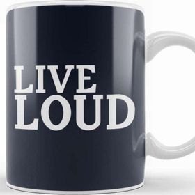 Baskı Dükkanı Live Loud Kupa