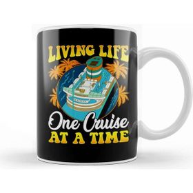 Baskı Dükkanı Living Life One Cruise At A Time Awesome Cruiser Kupa
