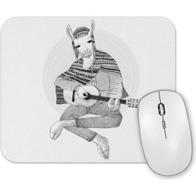 Baskı Dükkanı Llama Style Mouse Pad