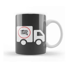 Baskı Dükkanı Loaded Diaper Logo Kupa