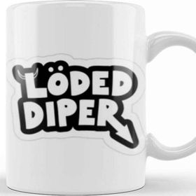 Baskı Dükkanı Loaded Diaper Logo Kupa